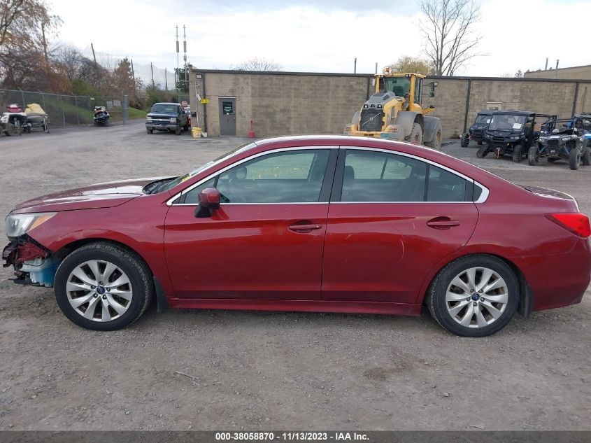 2015 SUBARU LEGACY 2.5I PREMIUM - 4S3BNAC6XF3005259