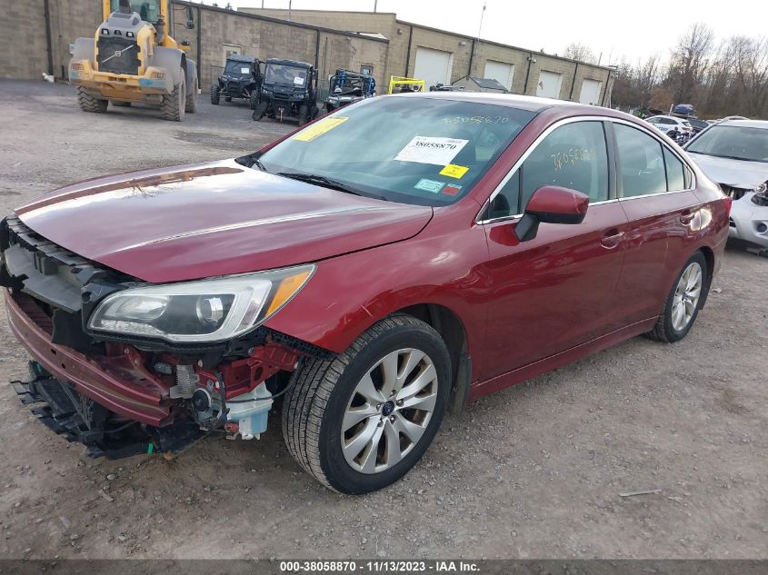 2015 SUBARU LEGACY 2.5I PREMIUM - 4S3BNAC6XF3005259