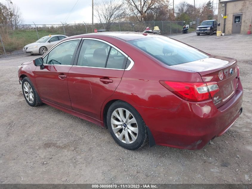 2015 SUBARU LEGACY 2.5I PREMIUM - 4S3BNAC6XF3005259