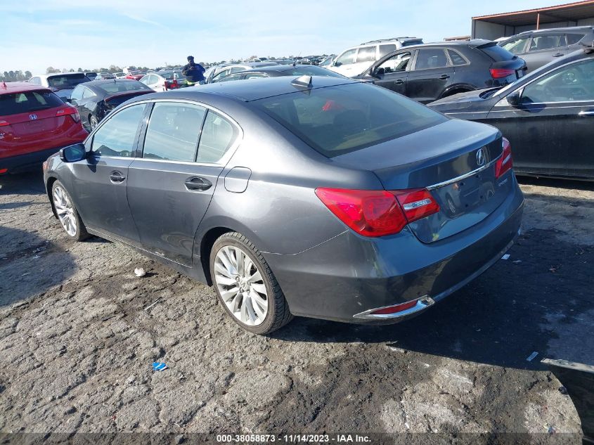 2014 ACURA RLX TECH - JH4KC1F57EC001398