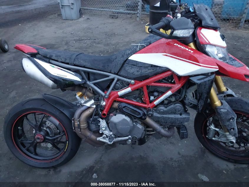 2019 DUCATI HYPERMOTARD 950/950 SP ZDMBAJDT7KB002212