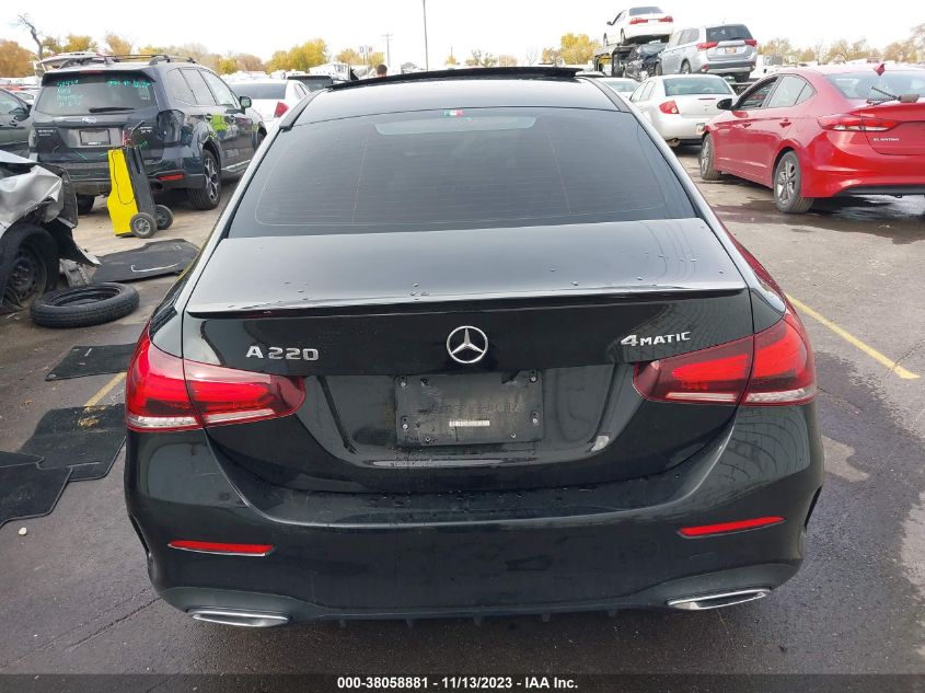 2021 MERCEDES-BENZ A 220 4MATIC W1K3G4FB6MJ262152
