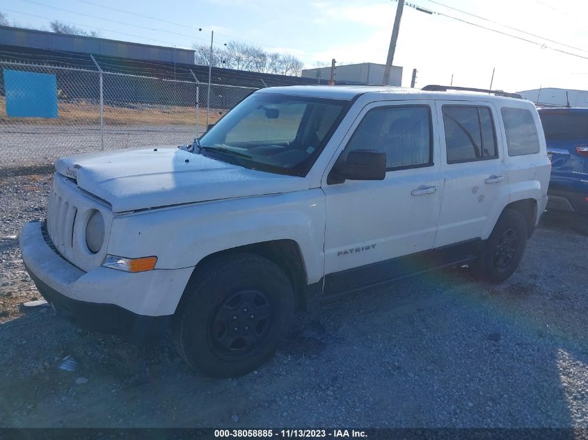 2015 JEEP PATRIOT SPORT - 1C4NJPBB9FD274826