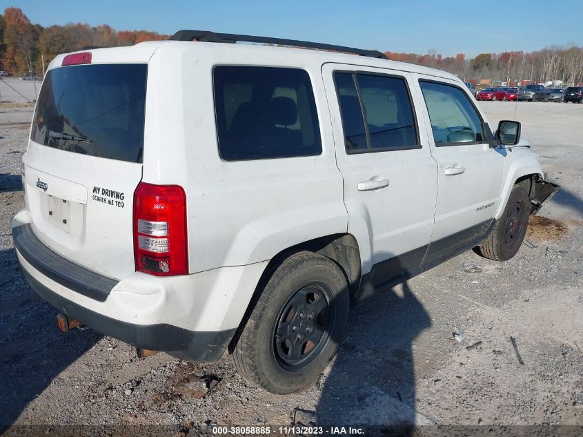 2015 JEEP PATRIOT SPORT - 1C4NJPBB9FD274826