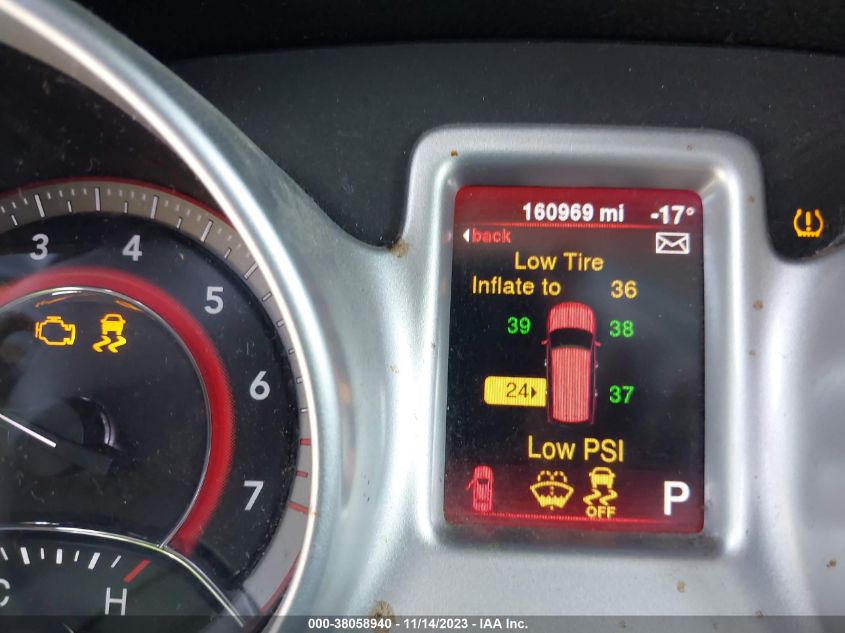 2013 DODGE JOURNEY SXT - 3C4PDCBG0DT568174