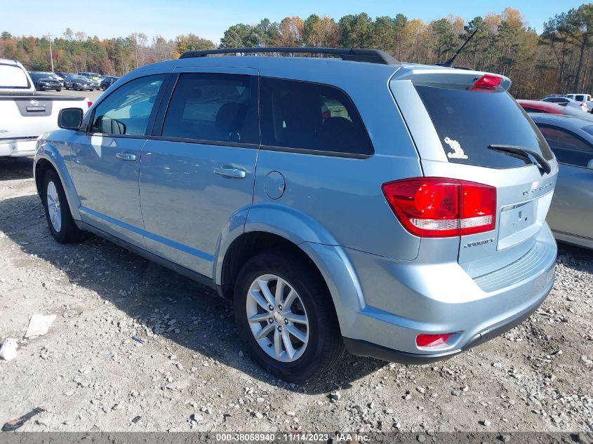 2013 DODGE JOURNEY SXT - 3C4PDCBG0DT568174