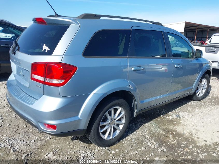 2013 DODGE JOURNEY SXT - 3C4PDCBG0DT568174