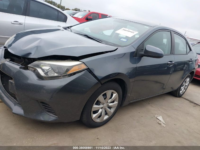 2016 TOYOTA COROLLA L/LE/LE PLUS - 5YFBURHE1GP375817