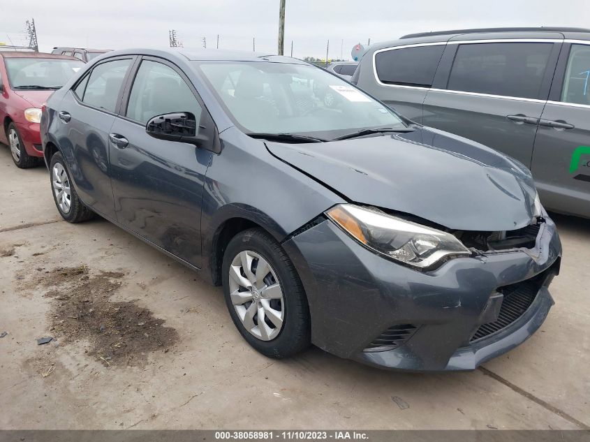 2016 TOYOTA COROLLA L/LE/LE PLUS - 5YFBURHE1GP375817