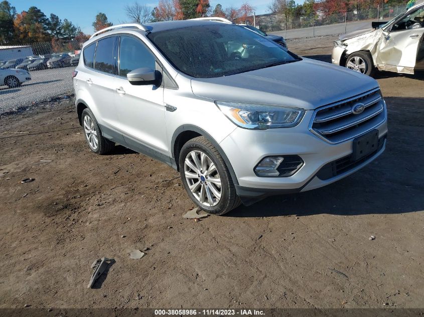 2017 FORD ESCAPE TITANIUM - 1FMCU9J91HUD35965