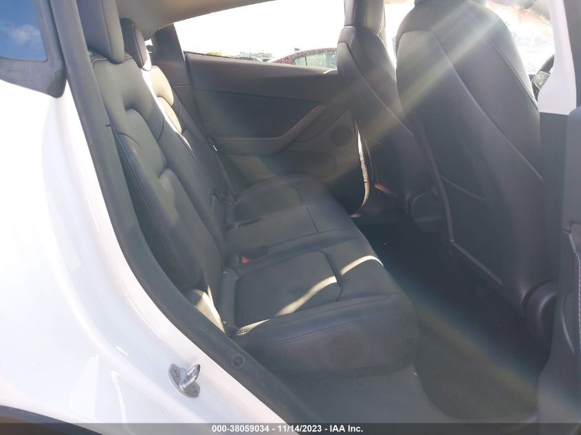 2022 TESLA MODEL Y - 7SAYGDEFXNF456733