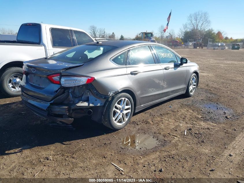 2014 FORD FUSION SE - 3FA6P0H70ER130154