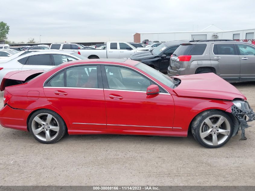 2014 MERCEDES-BENZ C 250 SPORT/LUXURY - WDDGF4HB1EA967749
