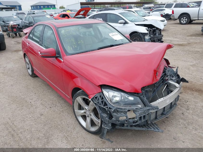 2014 MERCEDES-BENZ C 250 SPORT/LUXURY - WDDGF4HB1EA967749