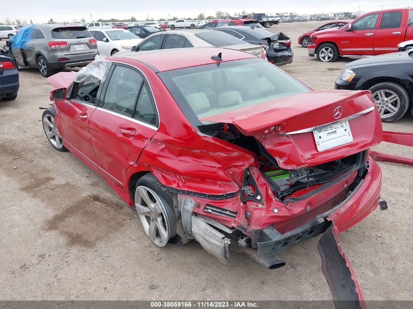 2014 MERCEDES-BENZ C 250 SPORT/LUXURY - WDDGF4HB1EA967749