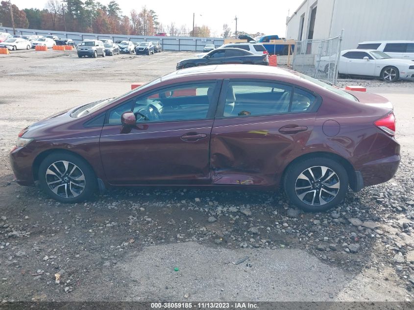 2015 HONDA CIVIC EX - 19XFB2F80FE045193