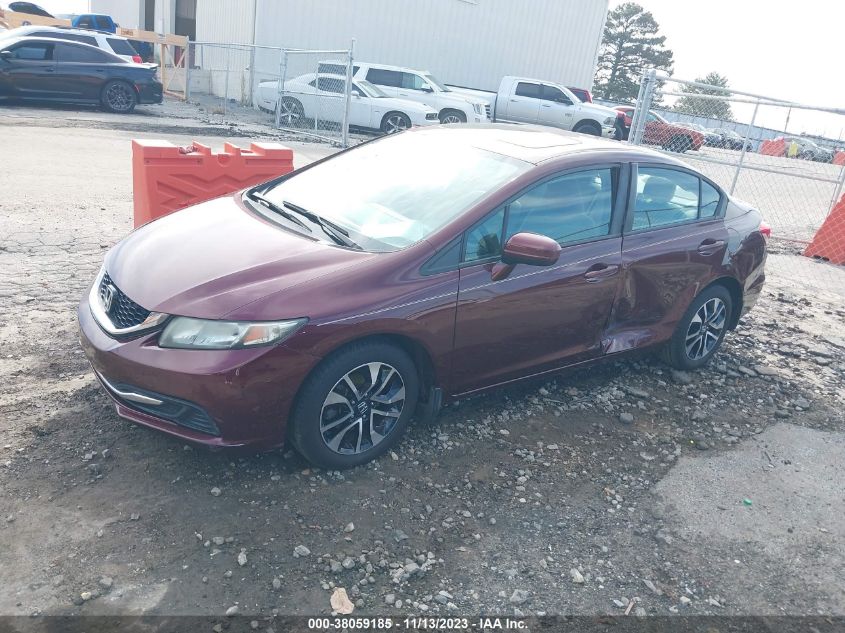 2015 HONDA CIVIC EX - 19XFB2F80FE045193