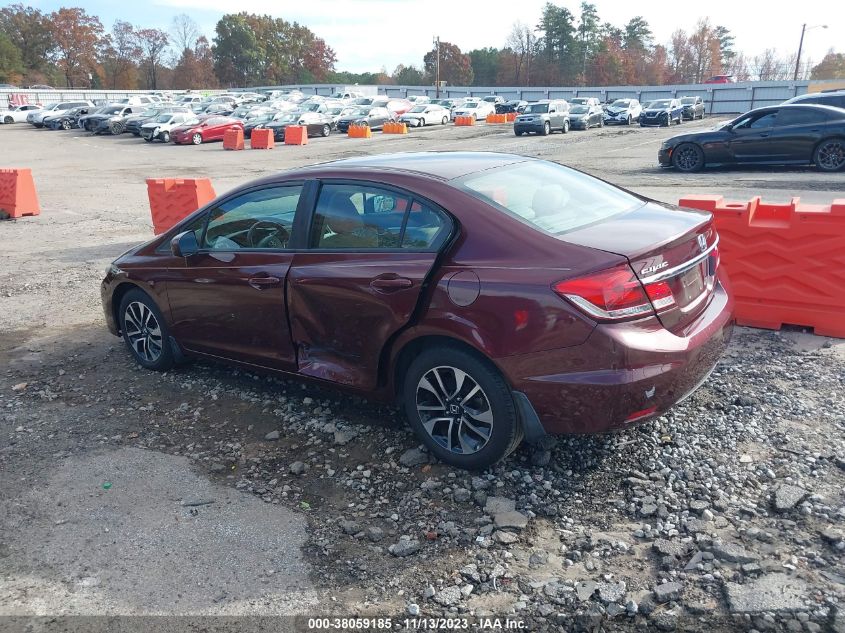 2015 HONDA CIVIC EX - 19XFB2F80FE045193