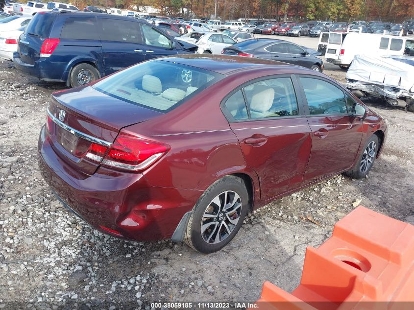 2015 HONDA CIVIC EX - 19XFB2F80FE045193