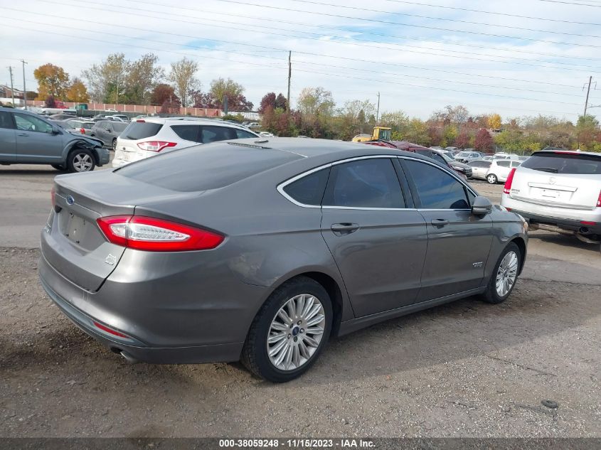 2013 FORD FUSION ENERGI SE LUXURY - 3FA6P0PUXDR282335