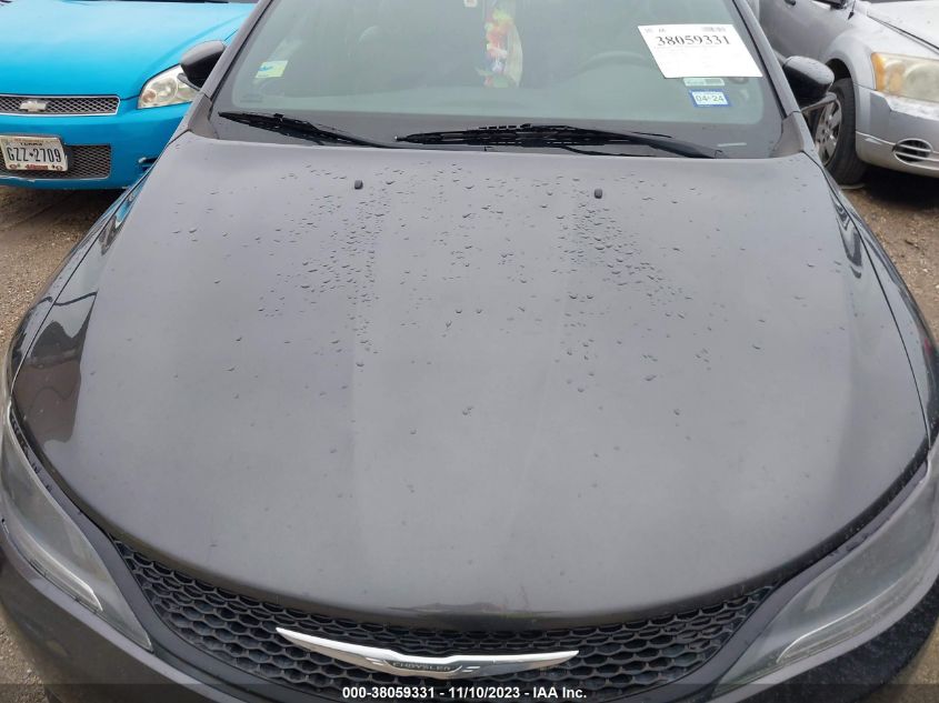 2015 CHRYSLER 200 S - 1C3CCCBB1FN532586