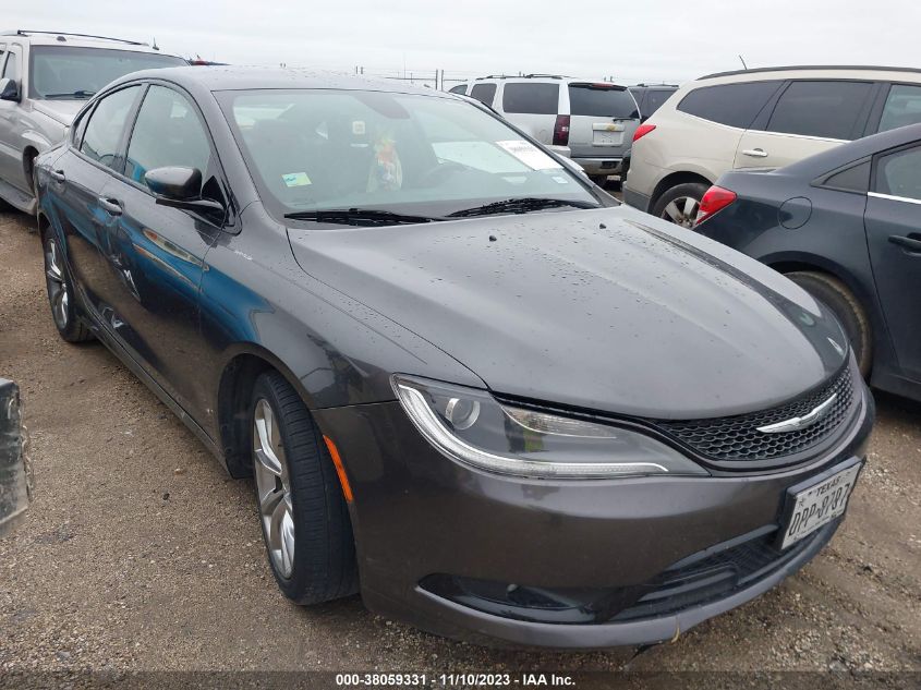 2015 CHRYSLER 200 S - 1C3CCCBB1FN532586