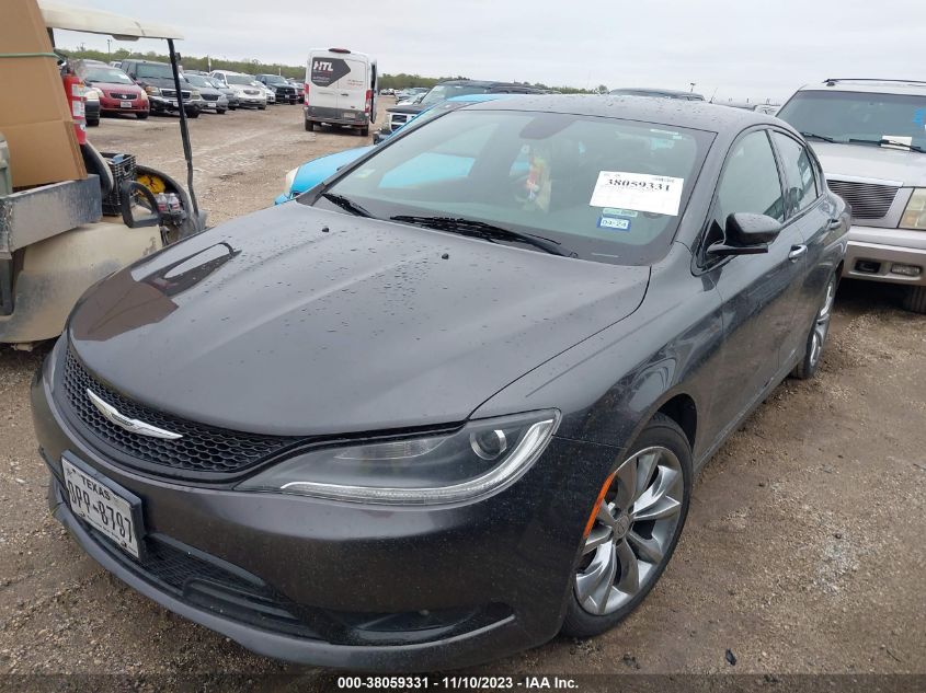 2015 CHRYSLER 200 S - 1C3CCCBB1FN532586