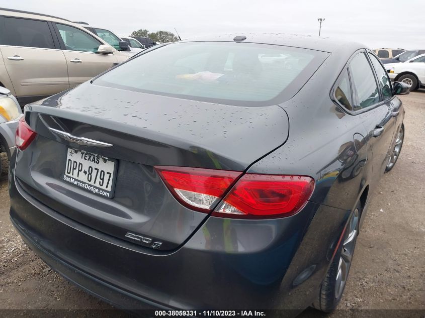 2015 CHRYSLER 200 S - 1C3CCCBB1FN532586