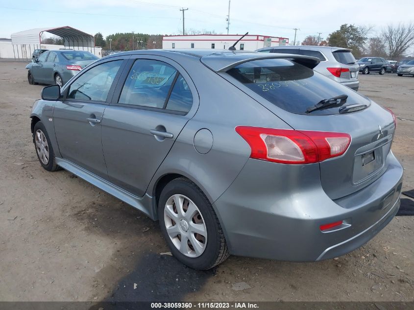 2014 MITSUBISHI LANCER SPORTBACK ES JA32X2HU0EU009299