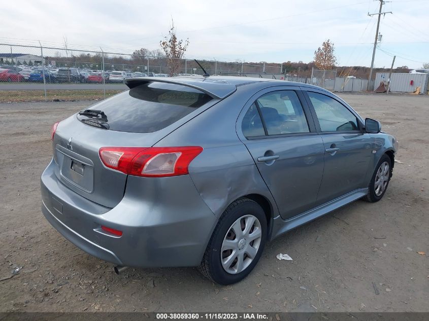 2014 MITSUBISHI LANCER SPORTBACK ES JA32X2HU0EU009299