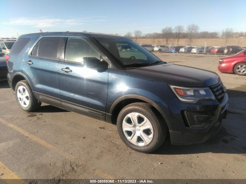 1FM5K8AR9HGD07158 FORD UTILITY POLICE 2017
