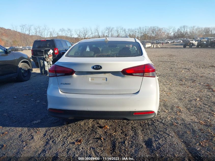 2017 KIA FORTE LX - 3KPFK4A74HE038535