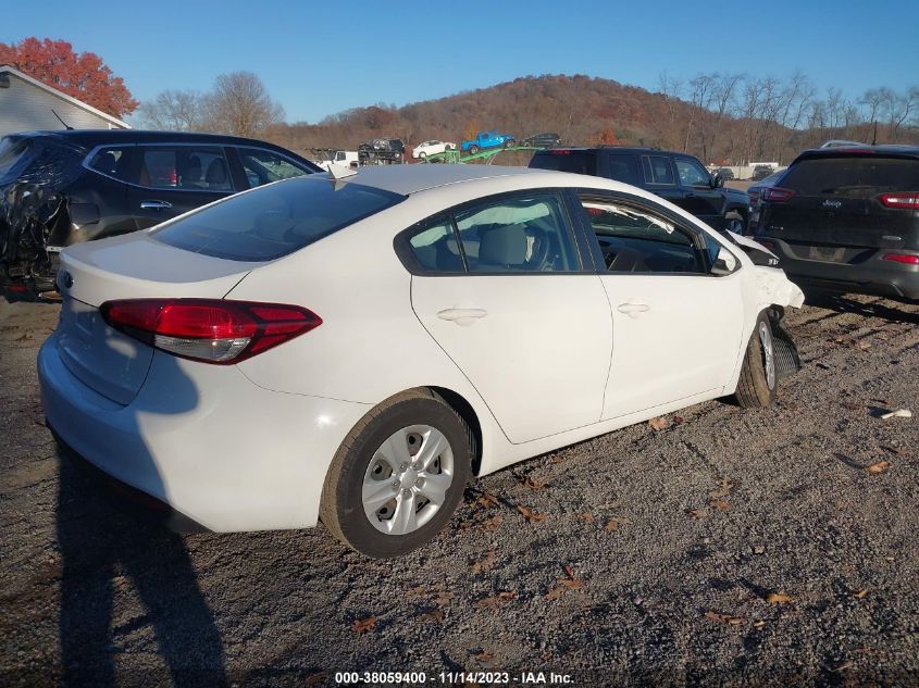 2017 KIA FORTE LX - 3KPFK4A74HE038535