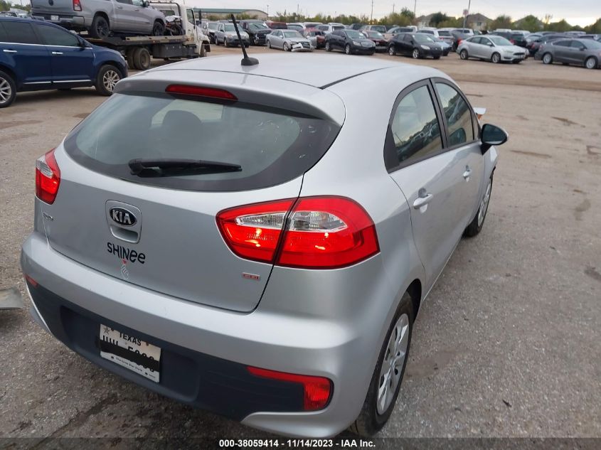 2016 KIA RIO LX - KNADM5A33G6635889
