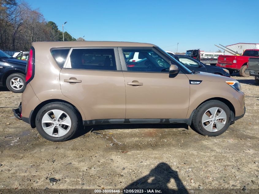 2015 KIA SOUL BASE - KNDJN2A2XF7130952