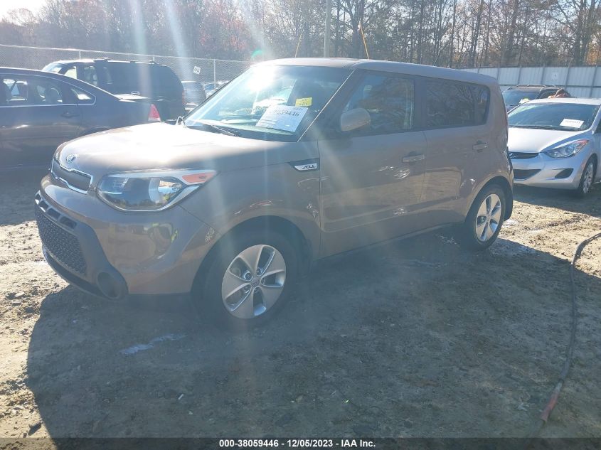 2015 KIA SOUL BASE - KNDJN2A2XF7130952