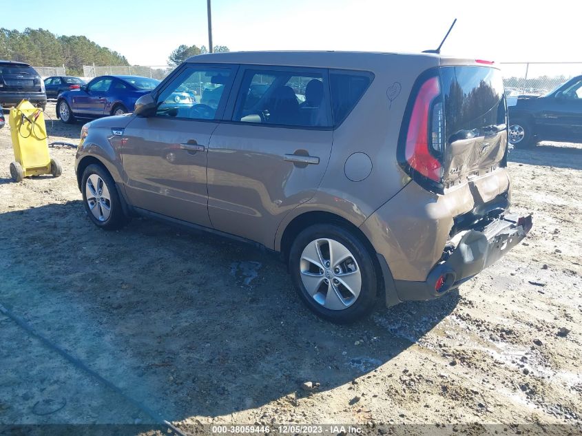 2015 KIA SOUL BASE - KNDJN2A2XF7130952