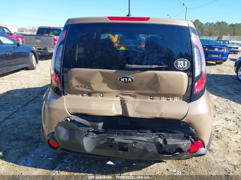 2015 KIA SOUL BASE - KNDJN2A2XF7130952