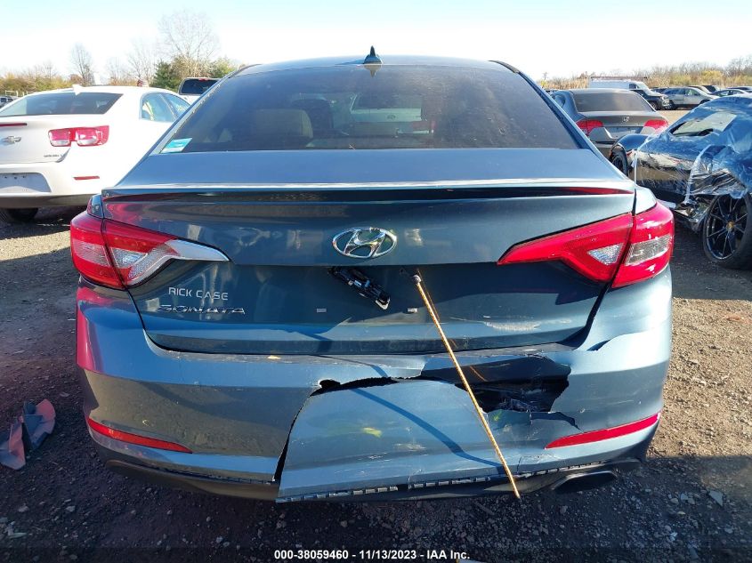 2016 HYUNDAI SONATA 2.4L SE - 5NPE24AF3GH282397