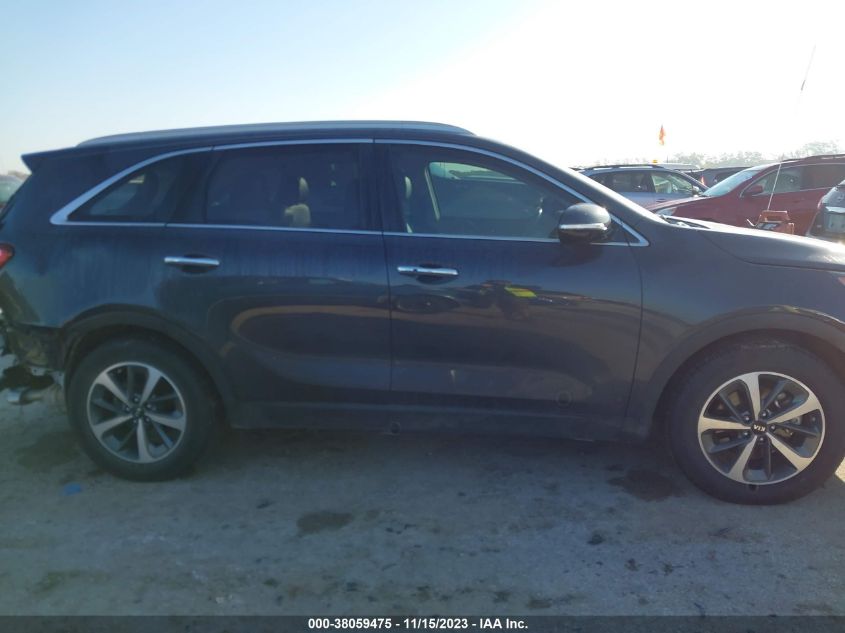 2019 KIA SORENTO 3.3L EX - 5XYPH4A52KG463201