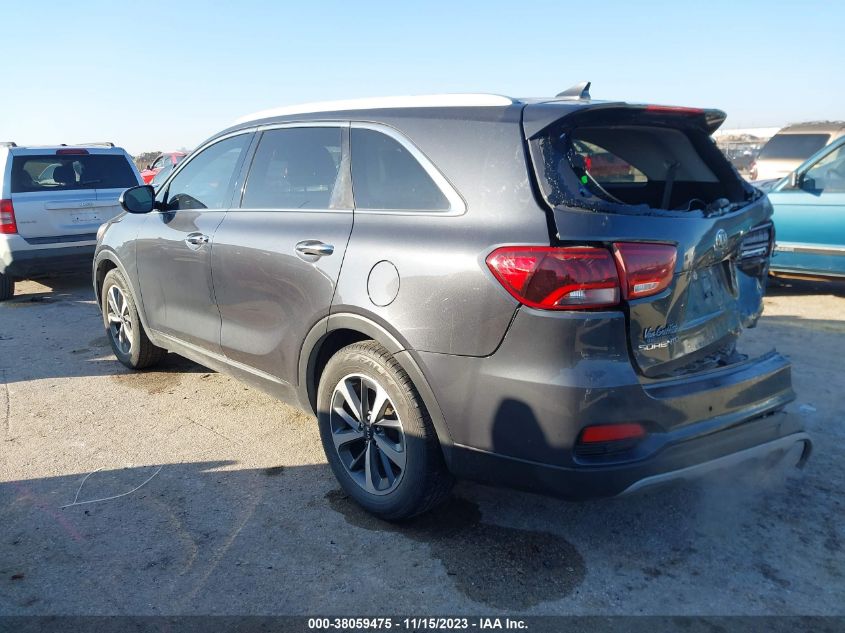 2019 KIA SORENTO 3.3L EX - 5XYPH4A52KG463201