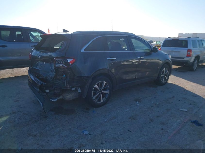 2019 KIA SORENTO 3.3L EX - 5XYPH4A52KG463201