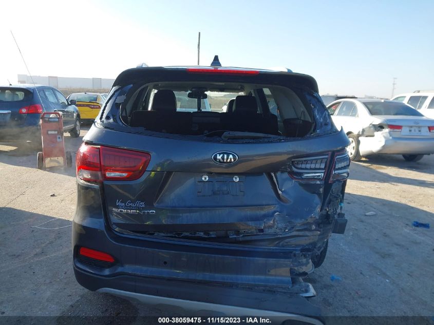 2019 KIA SORENTO 3.3L EX - 5XYPH4A52KG463201