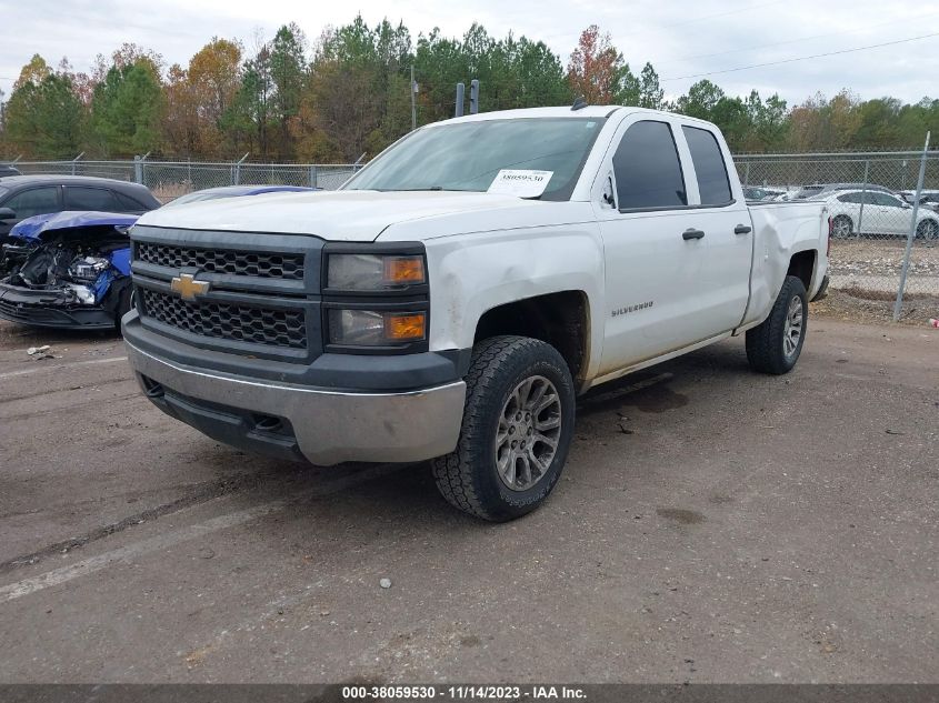 2014 CHEVROLET SILVERADO 1500 WORK TRUCK 1WT - 1GCVKPEC5EZ303791