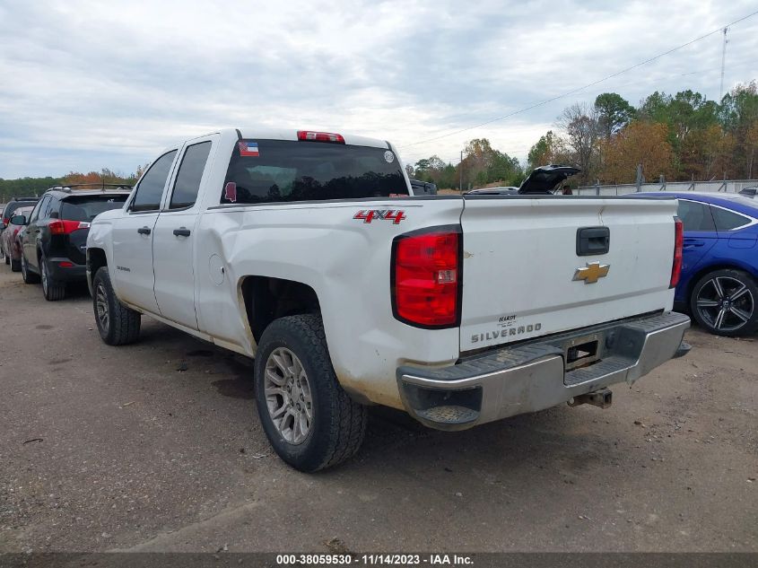 2014 CHEVROLET SILVERADO 1500 WORK TRUCK 1WT - 1GCVKPEC5EZ303791