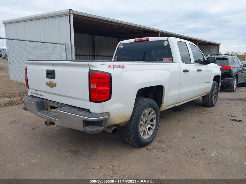 2014 CHEVROLET SILVERADO 1500 WORK TRUCK 1WT - 1GCVKPEC5EZ303791