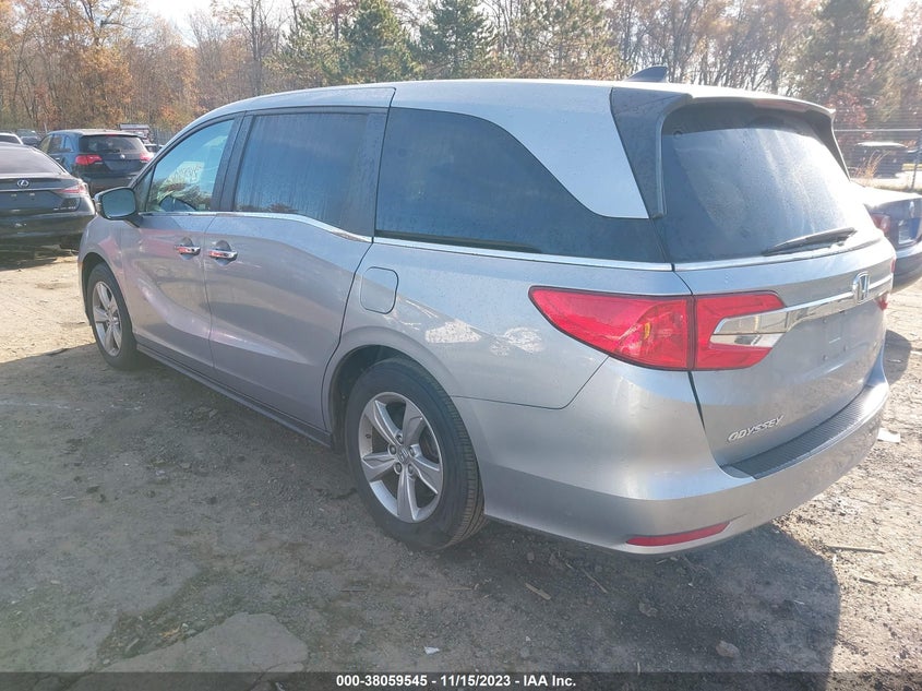 VIN 5FNRL6H57KB103017 2019 HONDA ODYSSEY EX