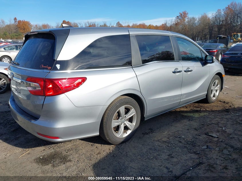 VIN 5FNRL6H57KB103017 2019 HONDA ODYSSEY EX