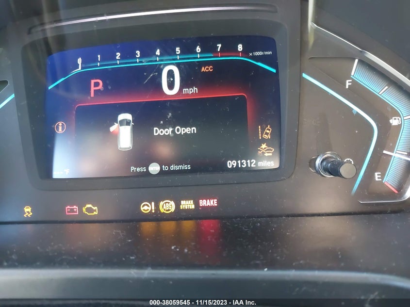 VIN 5FNRL6H57KB103017 2019 HONDA ODYSSEY EX