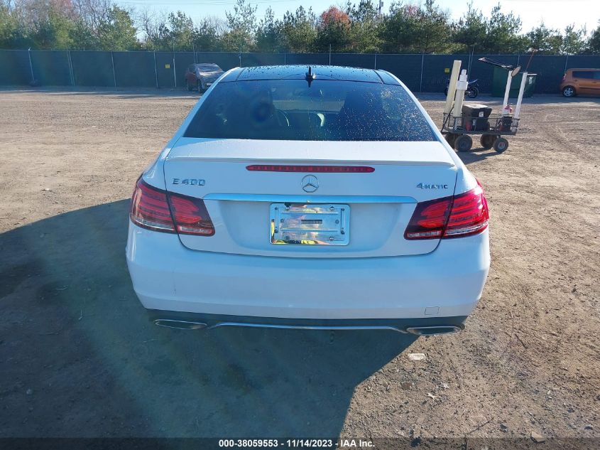 2015 MERCEDES-BENZ E 400 4MATIC WDDKJ6HB5FF298104
